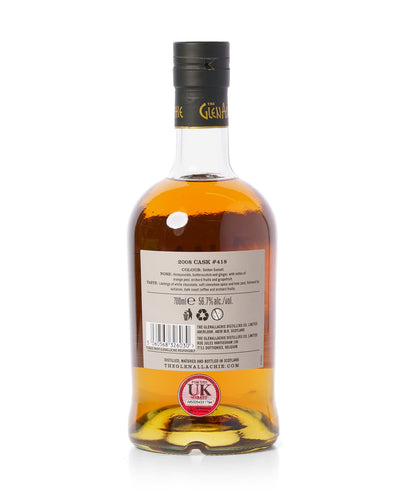Glenallachie 2008 13 Year Old Single Cask Moscatel Barrique With Original Box