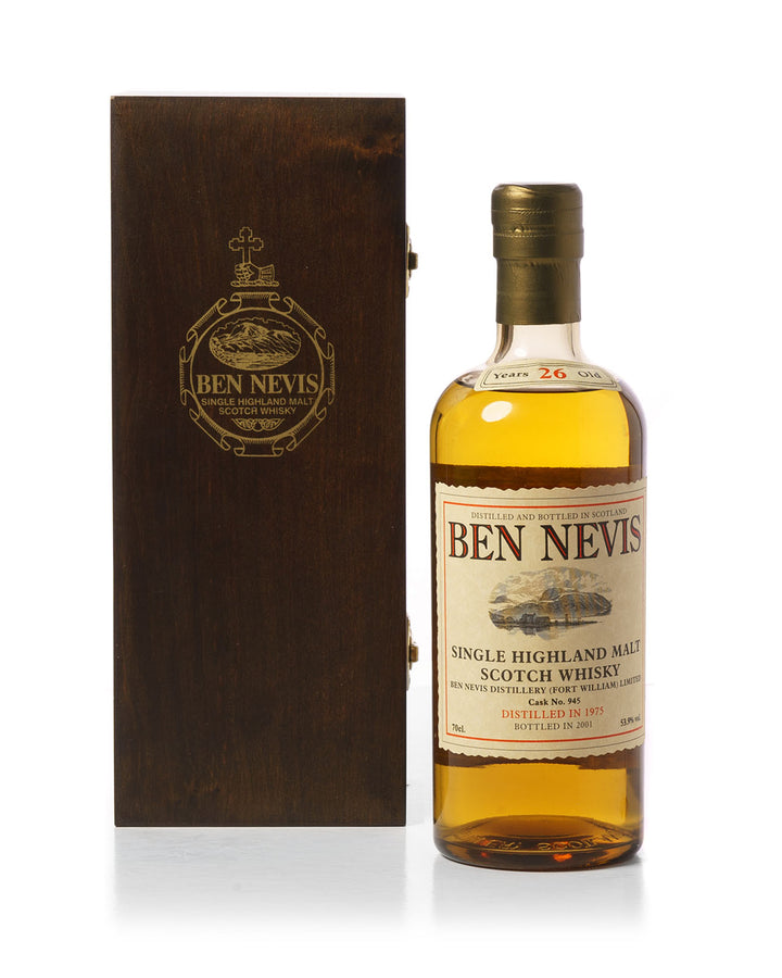 Ben Nevis 1975 26 Year Old Bottled 2001 With Original Box