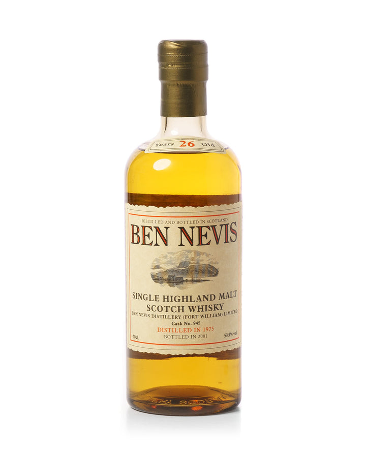 Ben Nevis 1975 26 Year Old Bottled 2001 With Original Box