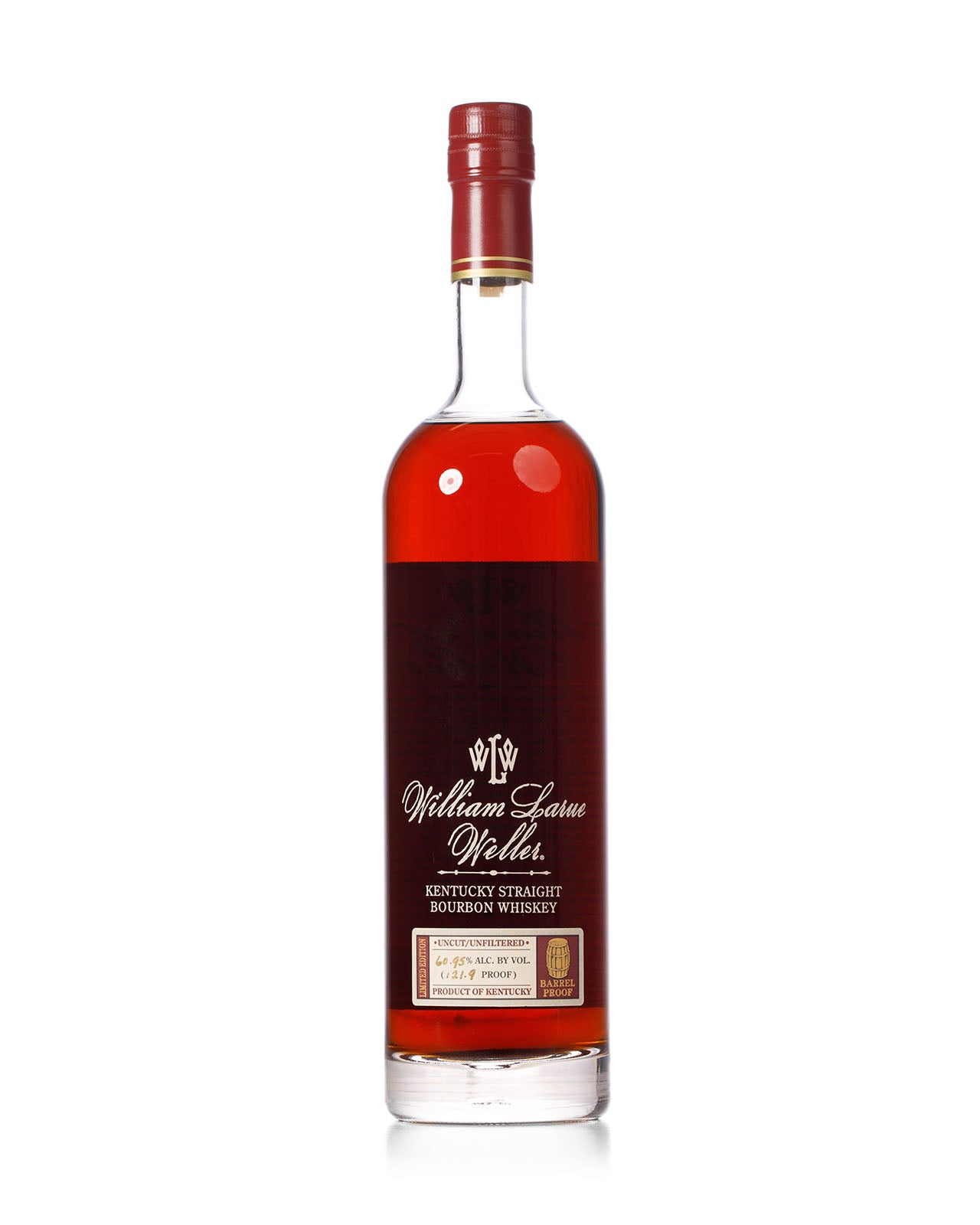 William Larue Weller 1993 12 Year Old Kentucky Straight Bourbon Bottle ...