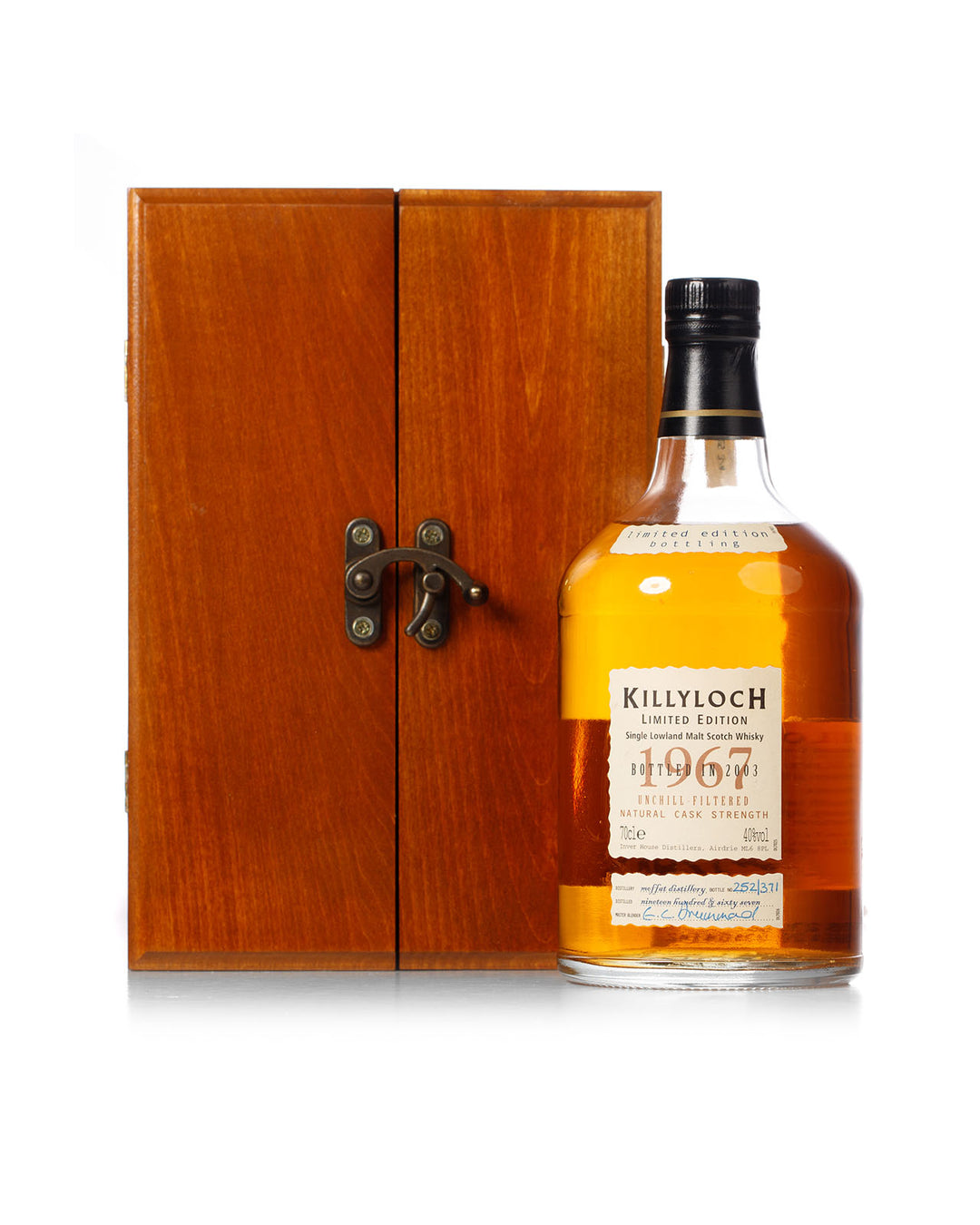 Killyloch 1967 36 Year Old Bottled 2003 With Original Wood Box