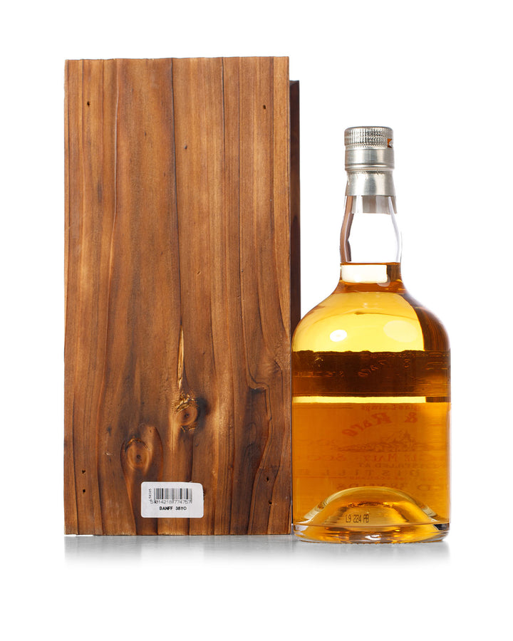 Banff 1971 38 Year Old Old & Rare Platinum Selection Bottled 2009 With Original Wooden Case