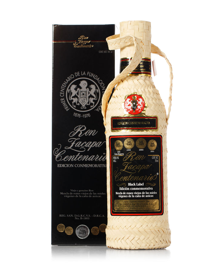 Ron Zacapa Centenario 23 Year Old Black Label Guatamalan Rum With Original Box