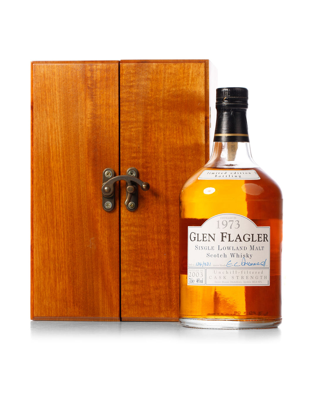 Glen Flagler 1973 29 Year old Bottled 2003 With Original Wood Box