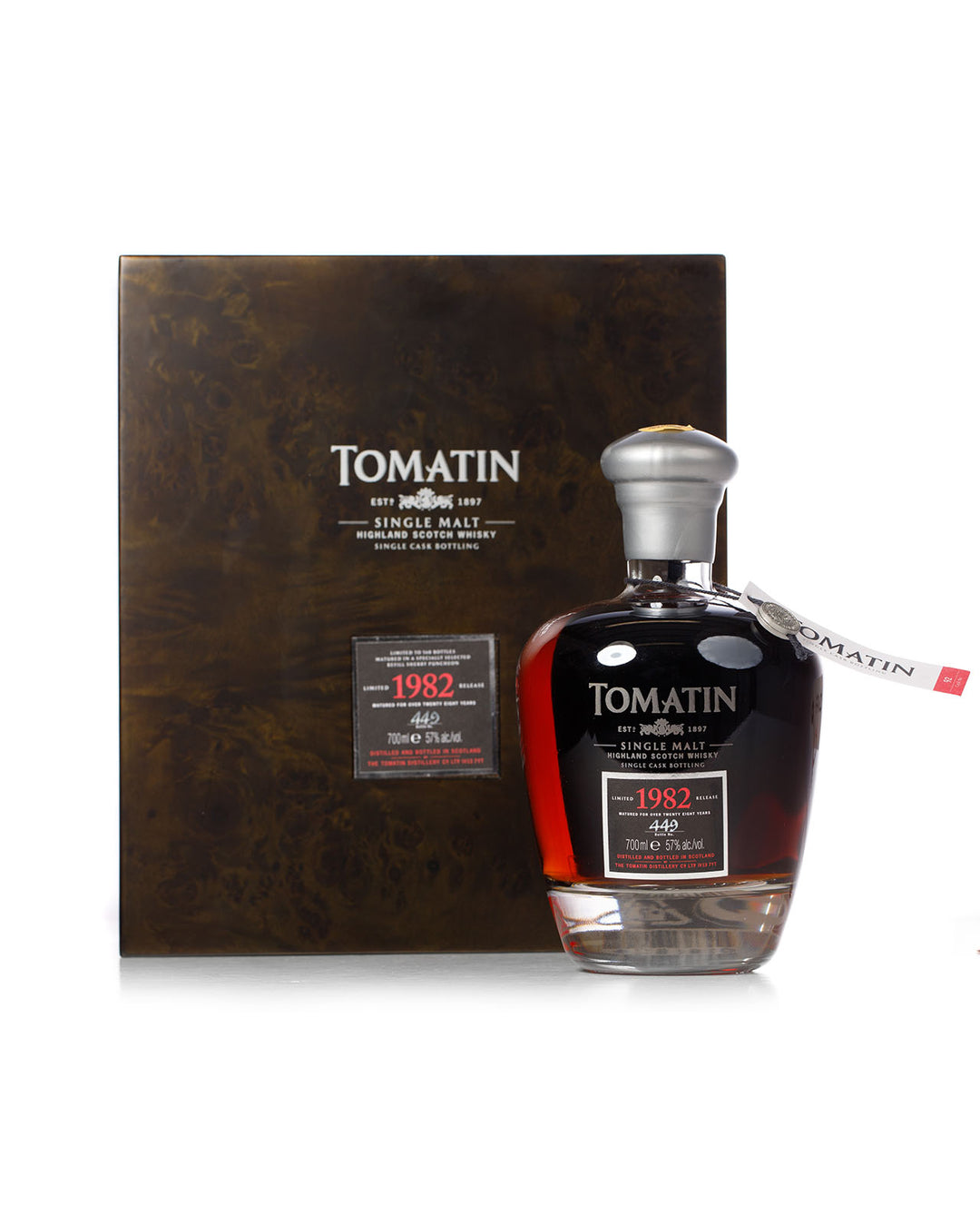 Tomatin 1982 28 Year Old Limited Release Bottled 2010 With Original Box Cask No. 92