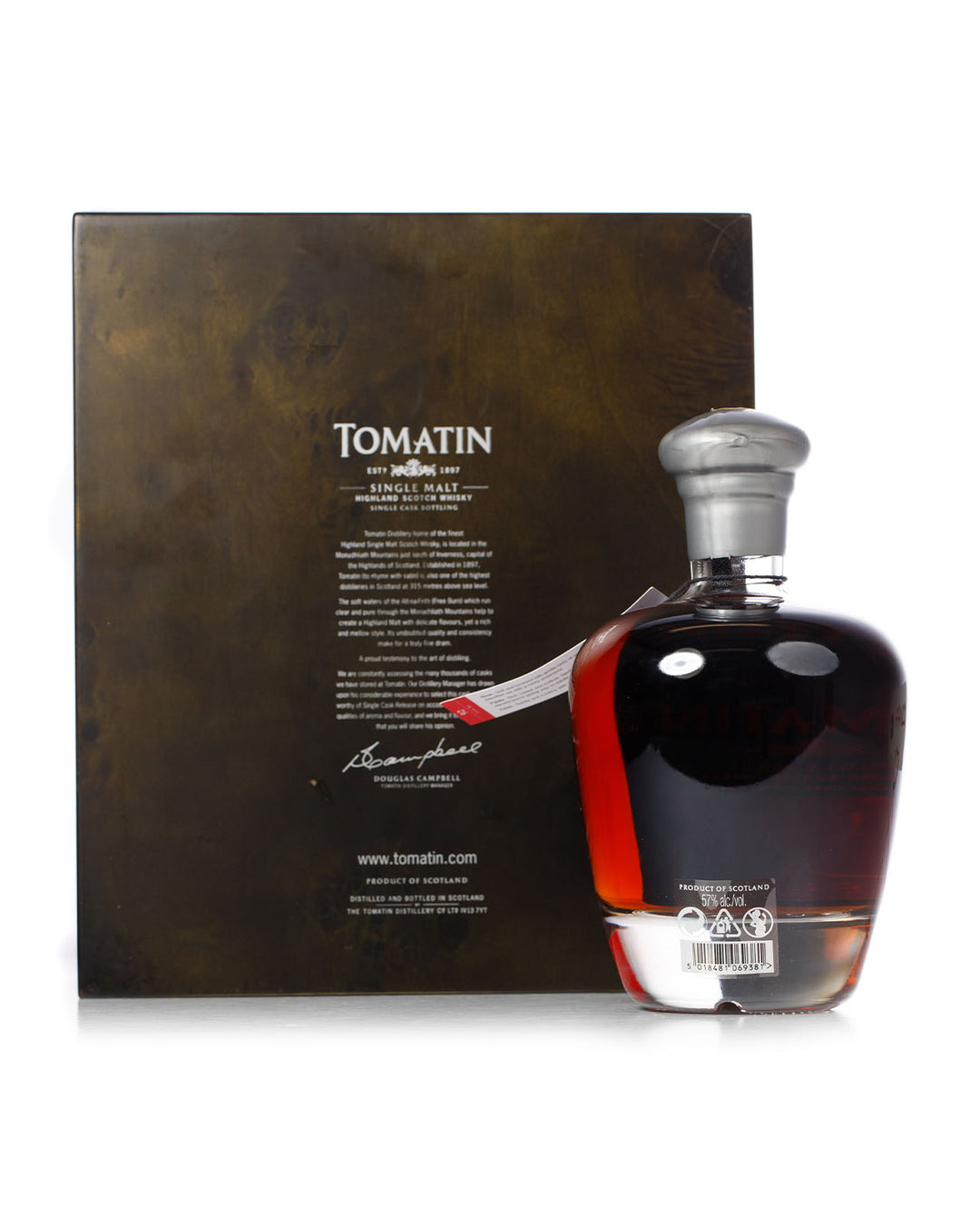 Tomatin 1982 28 Year Old Limited Release Bottled 2010 With Original Box Cask No. 92