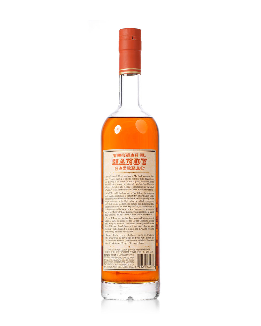 Thomas H. Handy Sazerac 2009 Kentucky Straight Rye Bottled Fall 2015 75cl