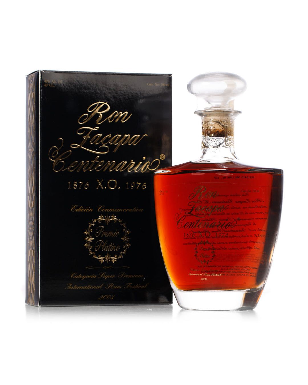 Ron Zacapa Centenario XO 25 Year Old Guatamalan Rum With Original Box