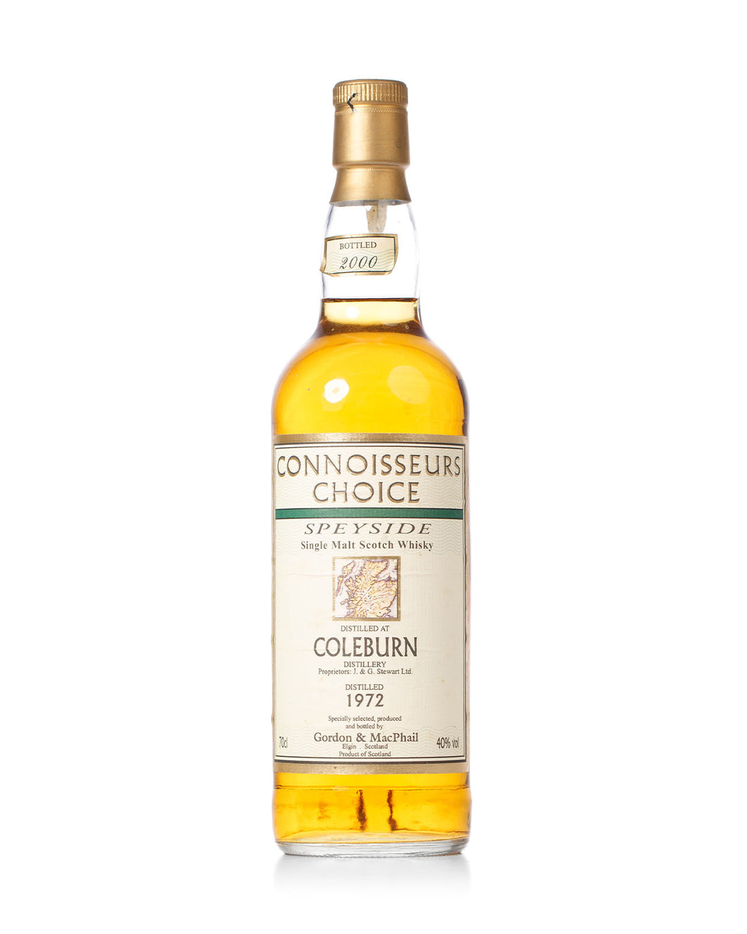 Coleburn 1972 Connoisseurs Choice Gordon & Macphail Bottled 2000