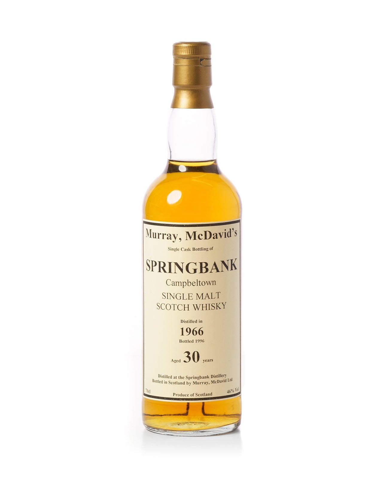 Springbank 1965 Scotch Malt Whisky Society SMWS 27.25 Bottled 1993