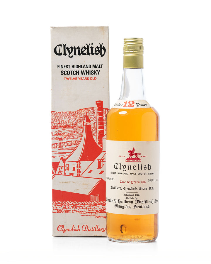 Clynelish c.1965 12 Year Old Ainslie & Heilbron 70 Proof 26 2/3 Fl.Oz With Original Box