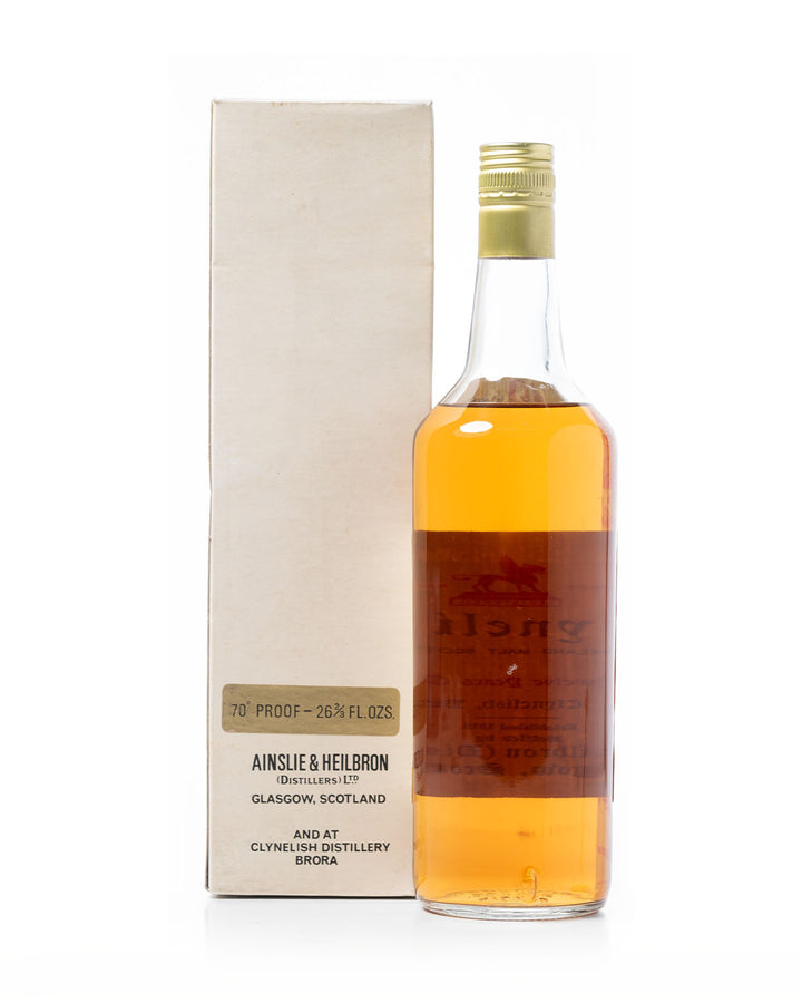 Clynelish 12 Year Old Ainslie & Heilbron 70 Proof 26 2/3 Fl.Oz With Original Box