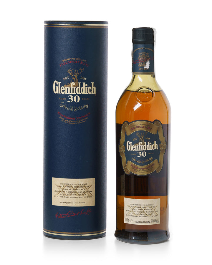 Glenfiddich 30 Year Old XXX Bottled 2000s With Original Box