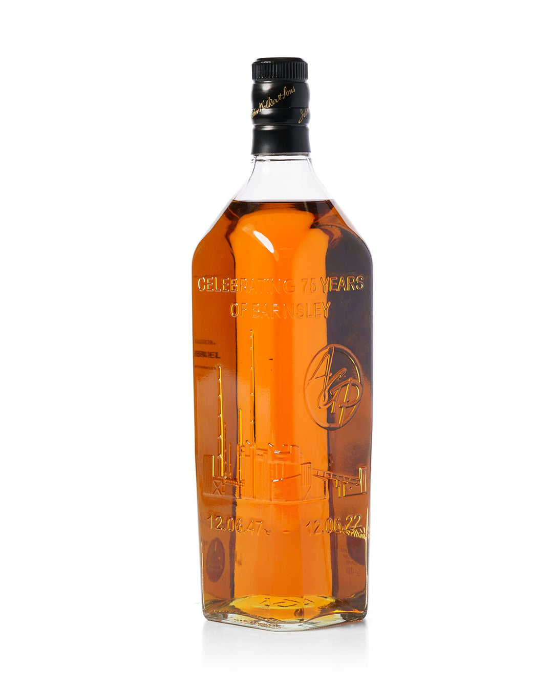 Johnnie Walker Black Label 12 Year Old - 75 Years of Barnsley 1L