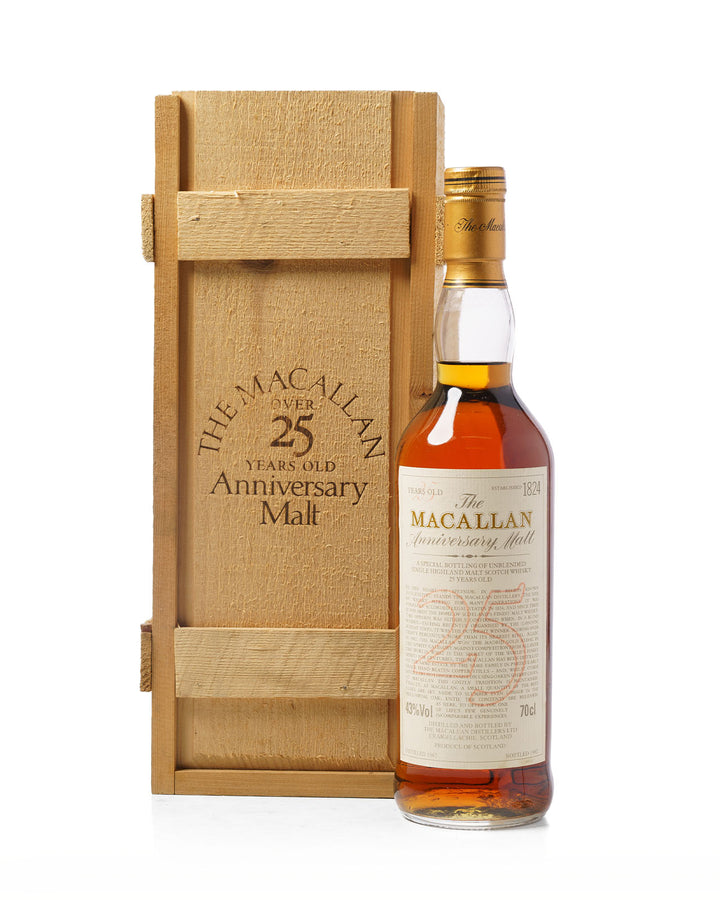 The Macallan Anniversary Malt Vertical Collection – The Only Known Complete Set Of Every Release (19 bottles)