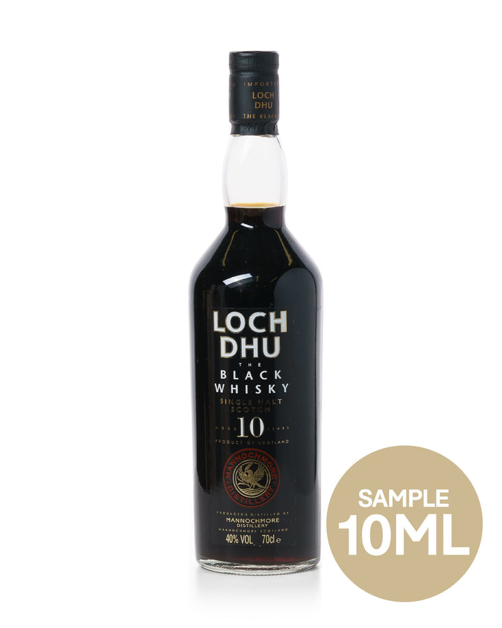 Loch Dhu 10 Year Old The Black Whisky 10ml Dram