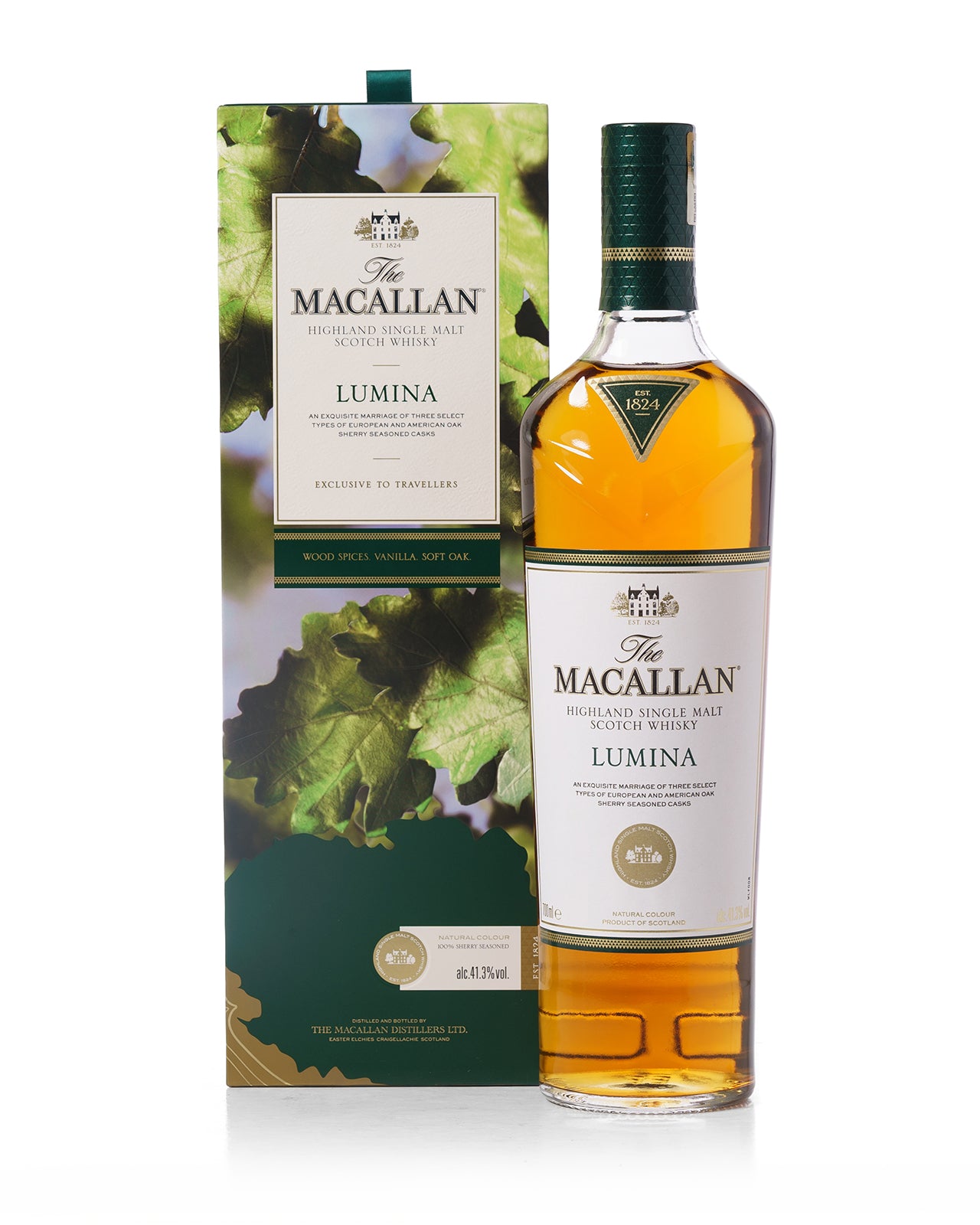 Macallan Quest Four Bottle Collection Quest, Terra, Lumina and