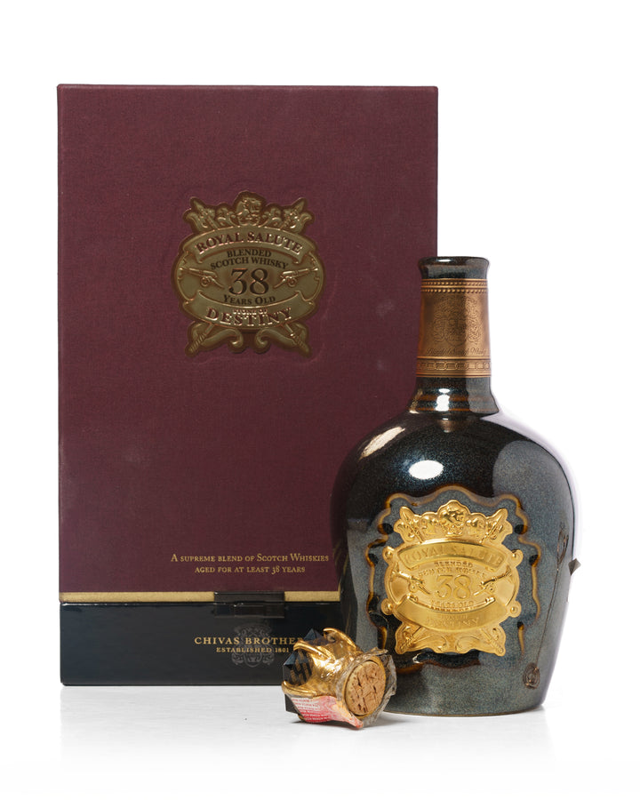 Royal Salute 38 Year Old Stone of Destiny Bottled 2011 With Original Box