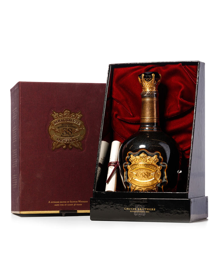 Royal Salute 38 Year Old Stone of Destiny Bottled 2014 With Original Box