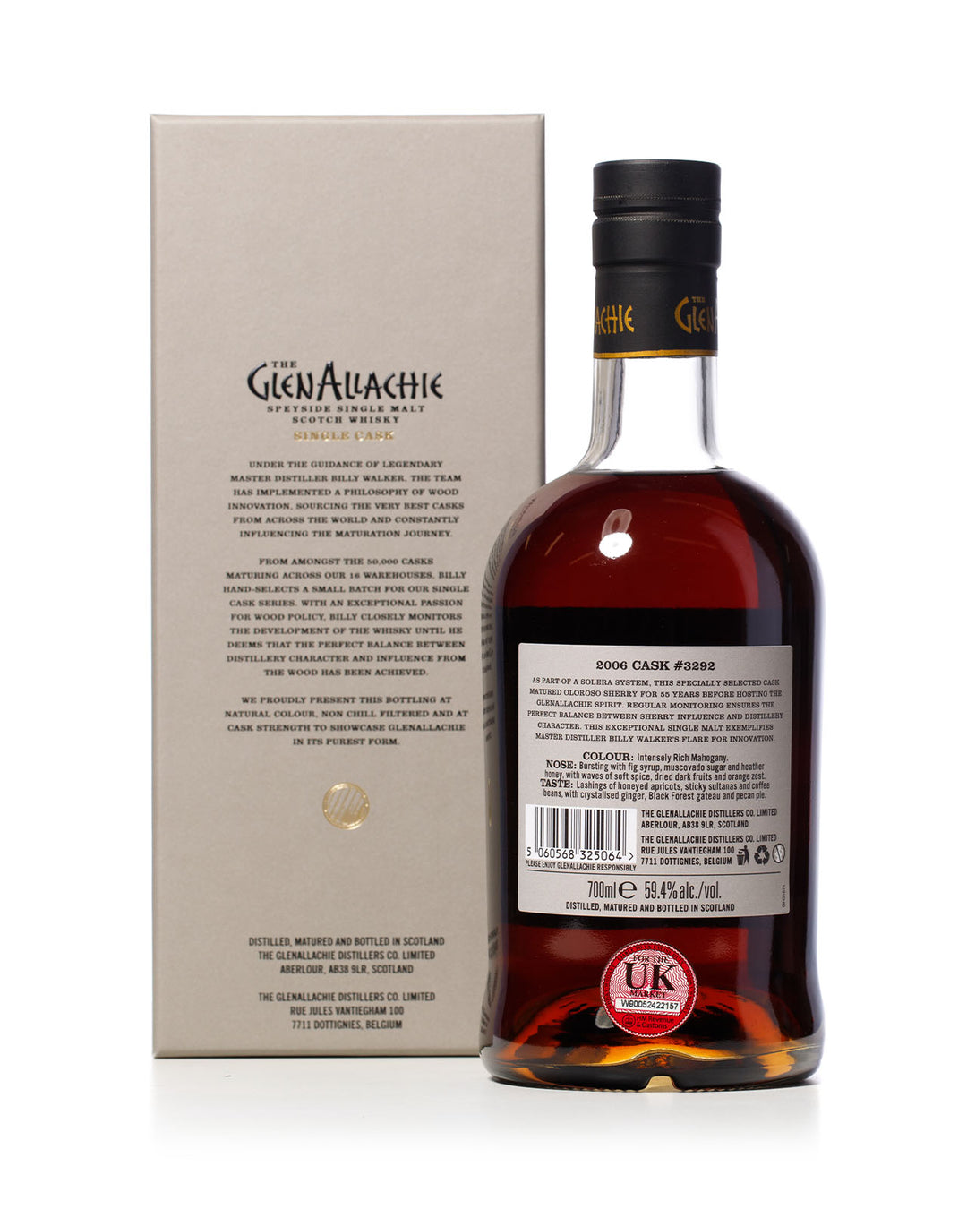 Glenallachie 2006 15 Year Old Single Cask Bottled 2022 With Original Box