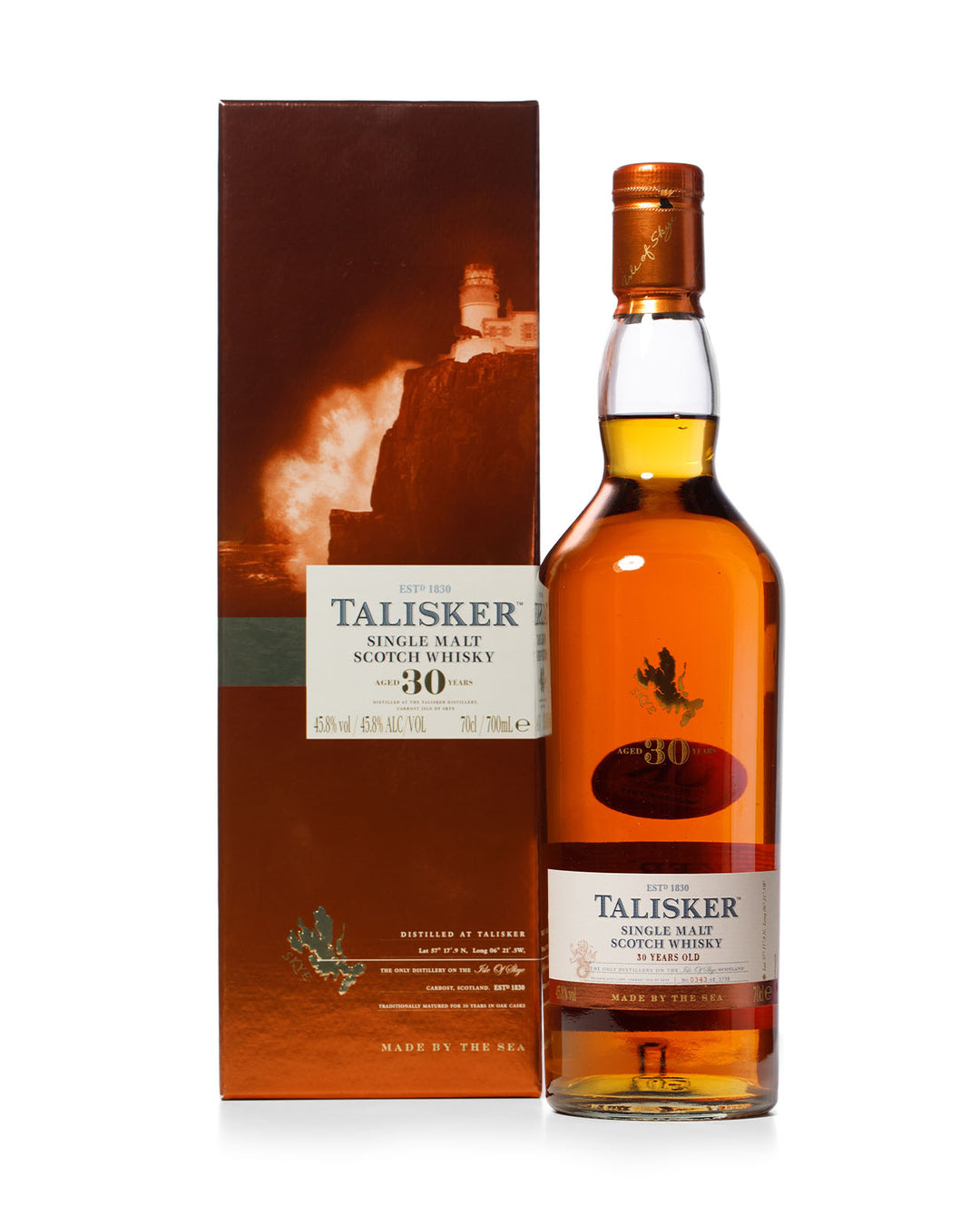 Talisker 30 Year Old Bottled 2017 With Original Box