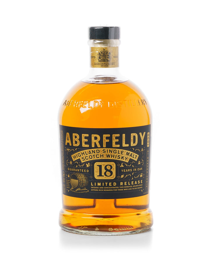 Aberfeldy 18 Year Old Bottled 2014 With Original Tube