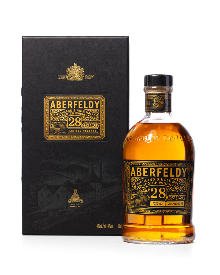 Aberfeldy 28 Year Old Bottled 2015 With Original Box