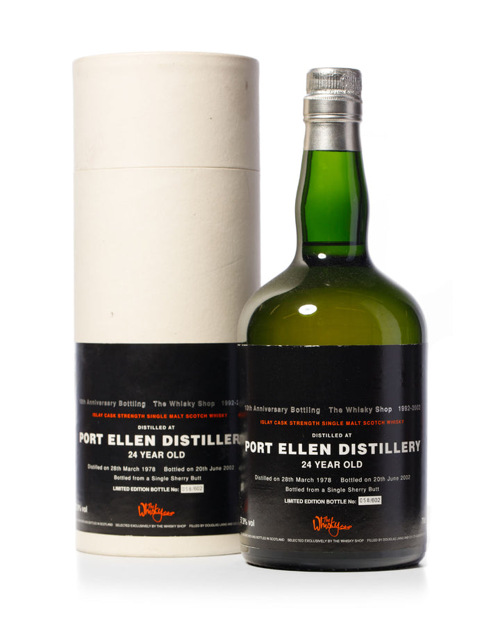 Port Ellen 1978 24 Year Old 10th Anniversary Bottled 2002 With Original Tube
