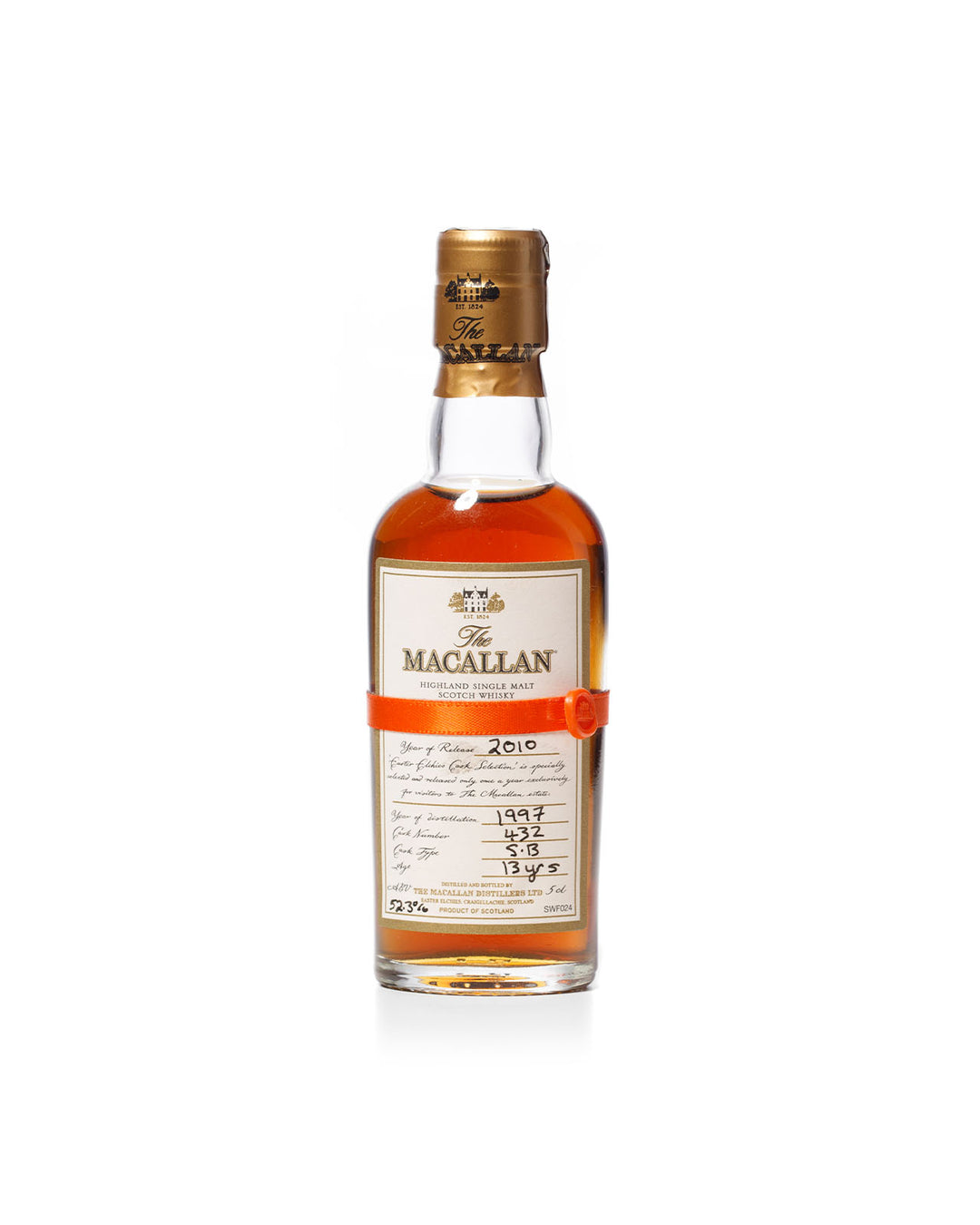 Macallan 1997 13 Year Old Easter Elchies Miniature Bottled 2010