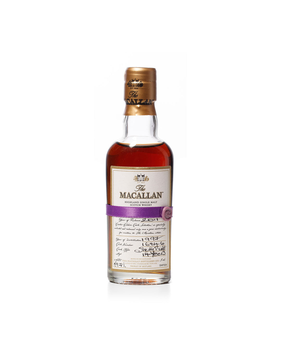 Macallan 1997 14 Year Old Easter Elchies Miniature Bottled 2011