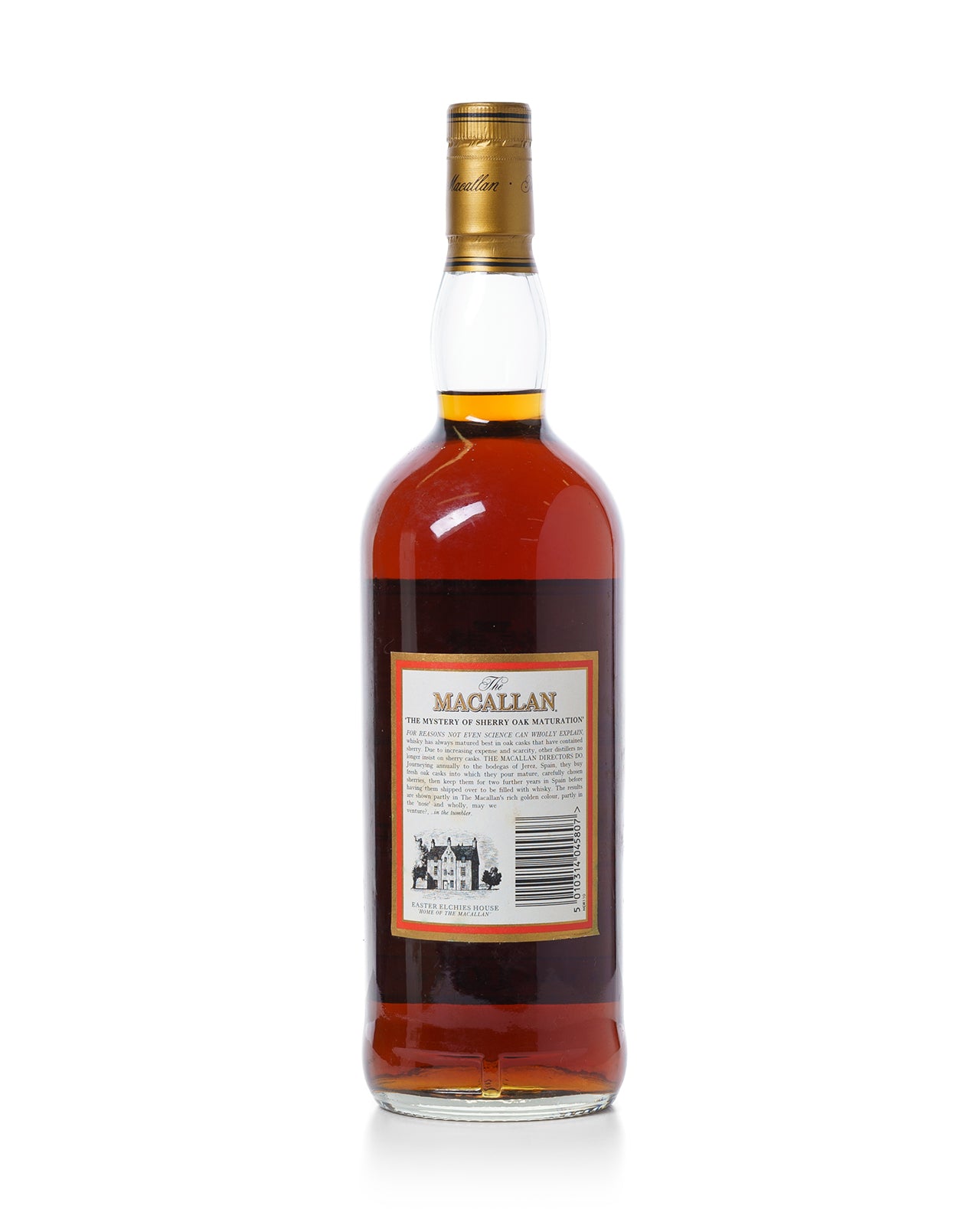 Macallan 10 Year Old Cask Strength 1 Litre With Original Box