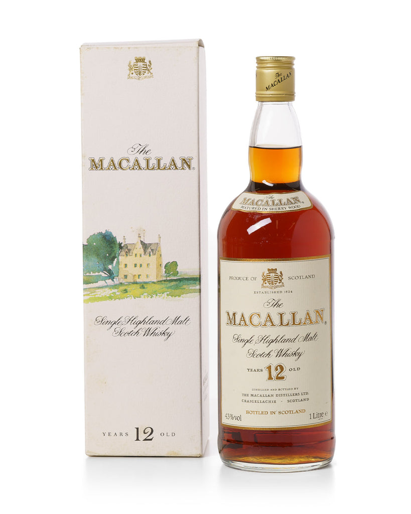 Macallan 12 Year Old Sherry Cask 1 Litre Screw Cap With