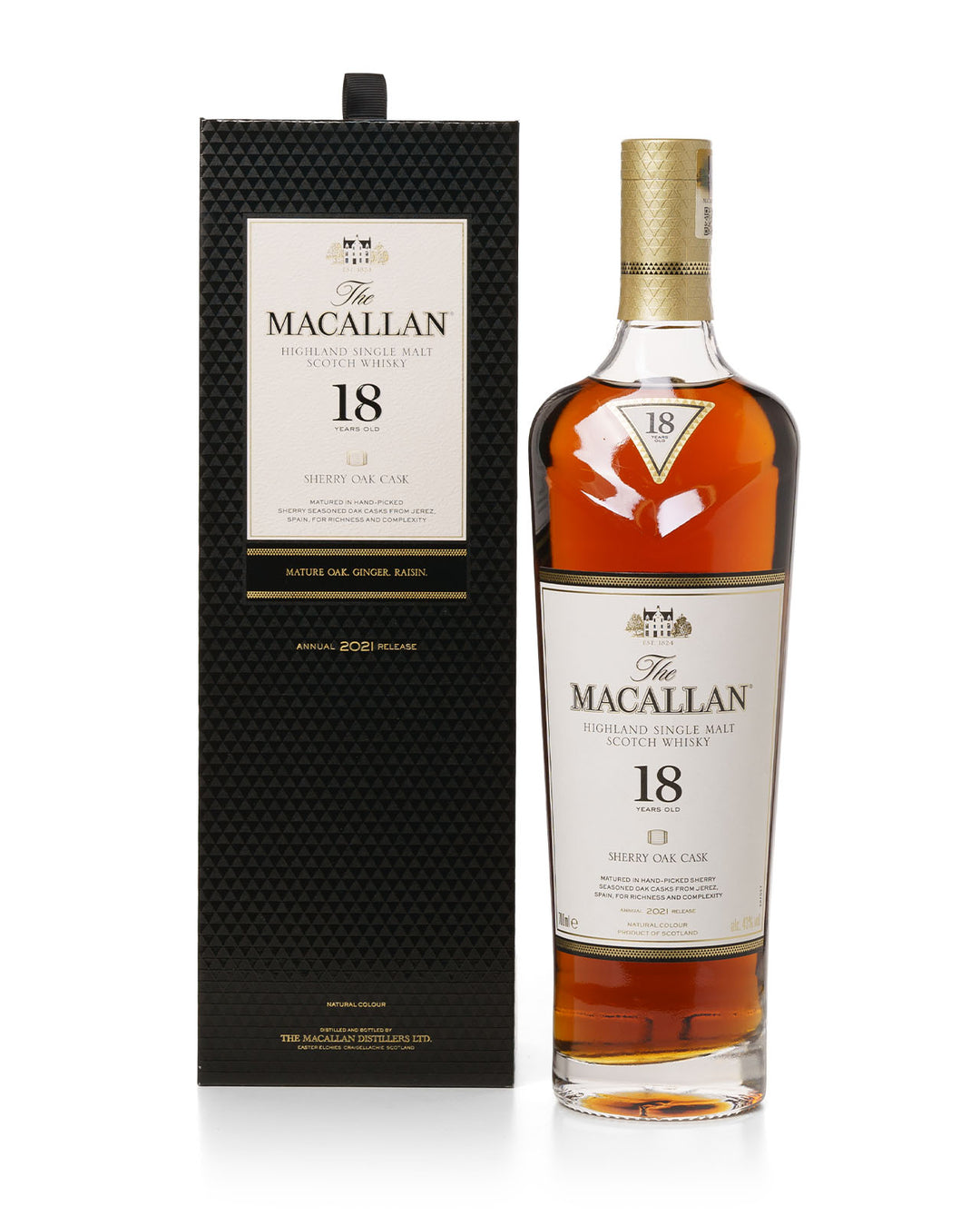 Macallan 18 Year Old 2021 Release With Original Box