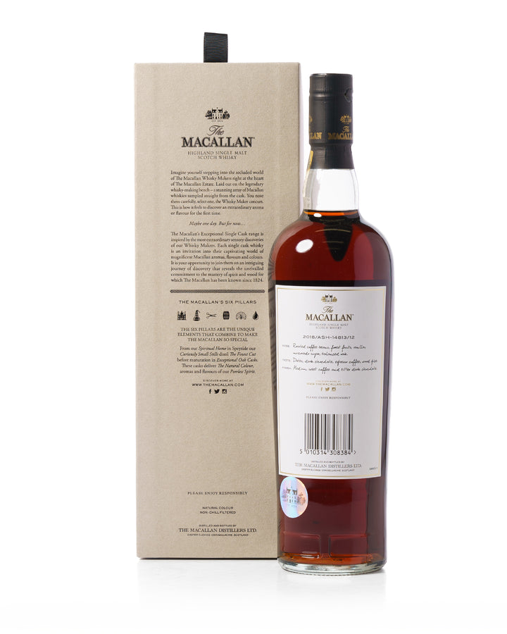 Macallan 1997 Exceptional Cask ESH-14813/12 Bottled 2018 With Original Box