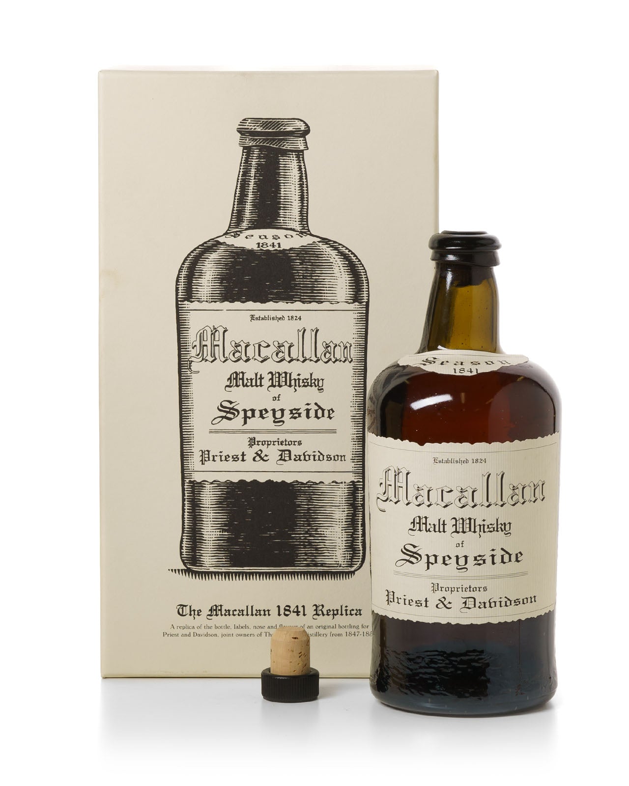 Macallan 1841 Replica with Original Box – Mark Littler