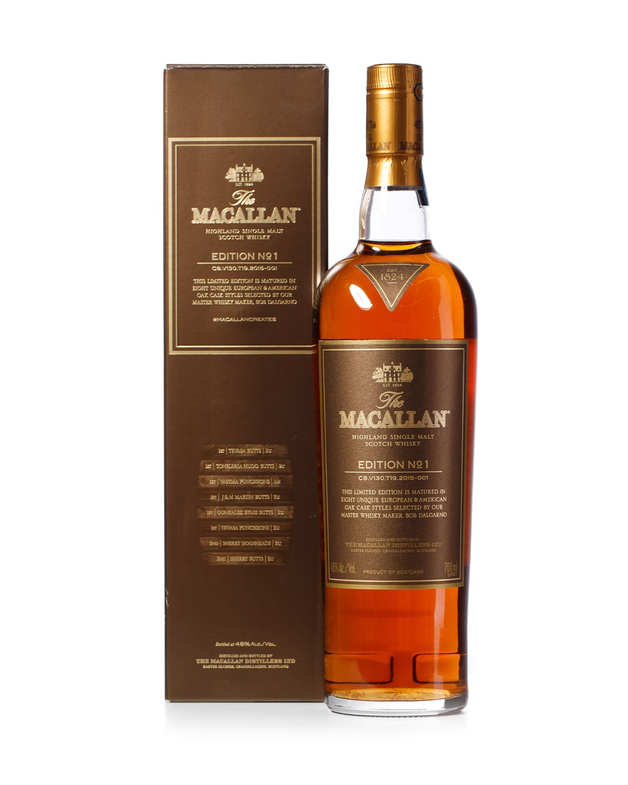 Macallan Edition Series 1-6 Set With Original Boxes – Mark