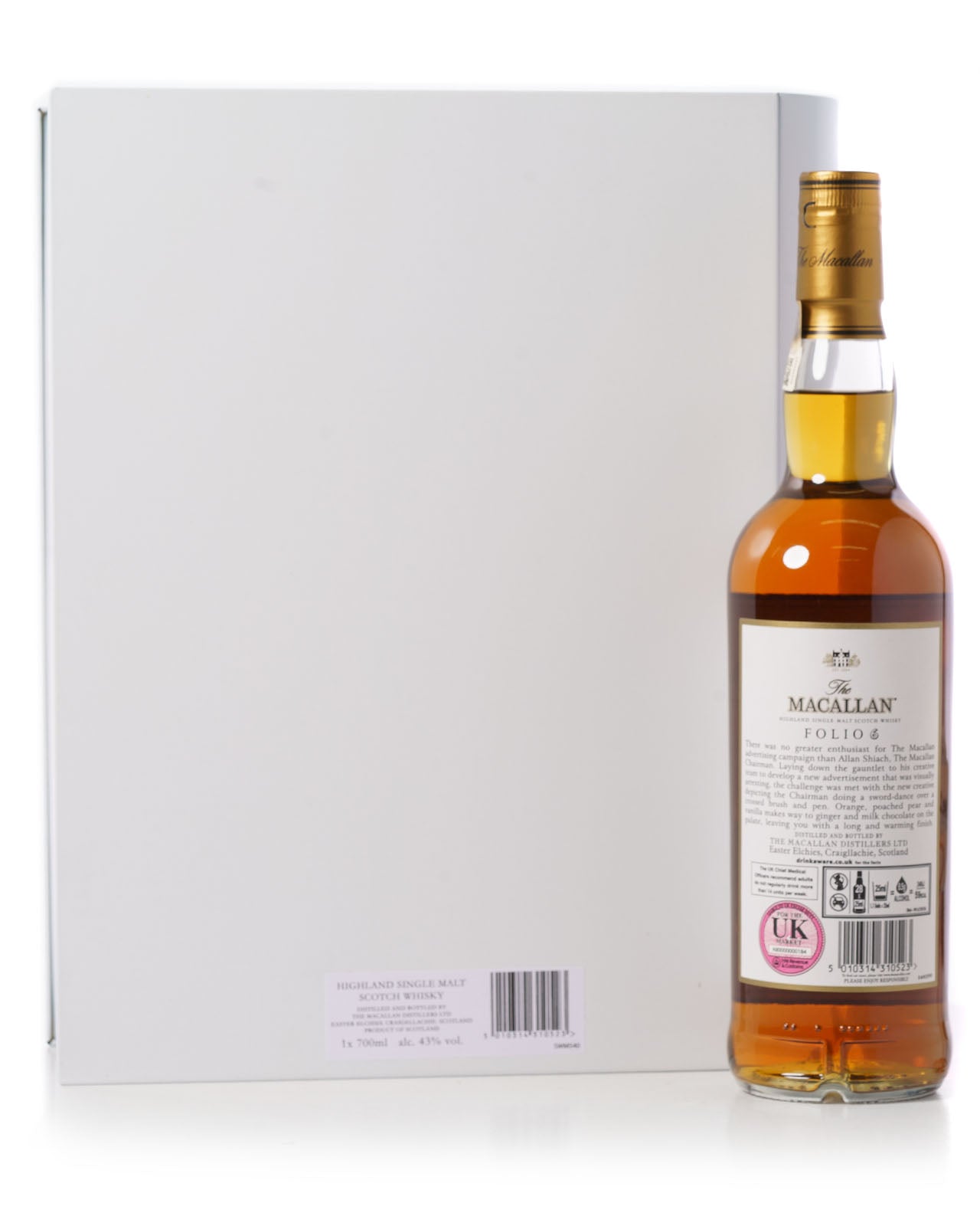 Macallan Archival Series Folio 6 With Original Presentation Tin