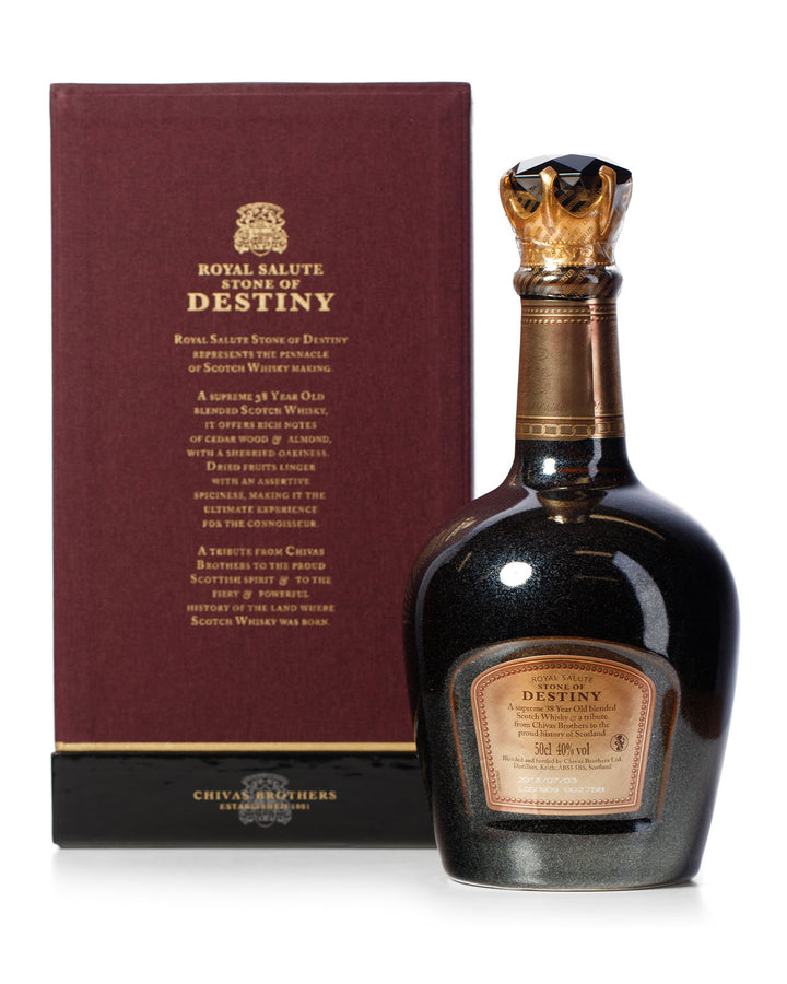 Royal Salute 38 Year Old Stone of Destiny Bottled 2013 With Original Box