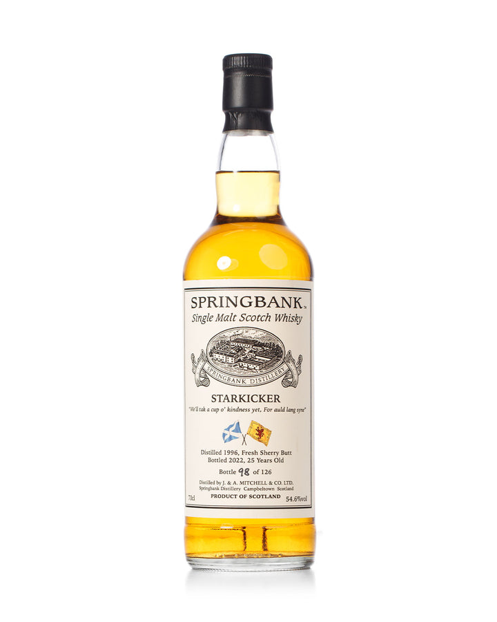 Springbank 1996 25 Year Old Starkicker Bottled 2022