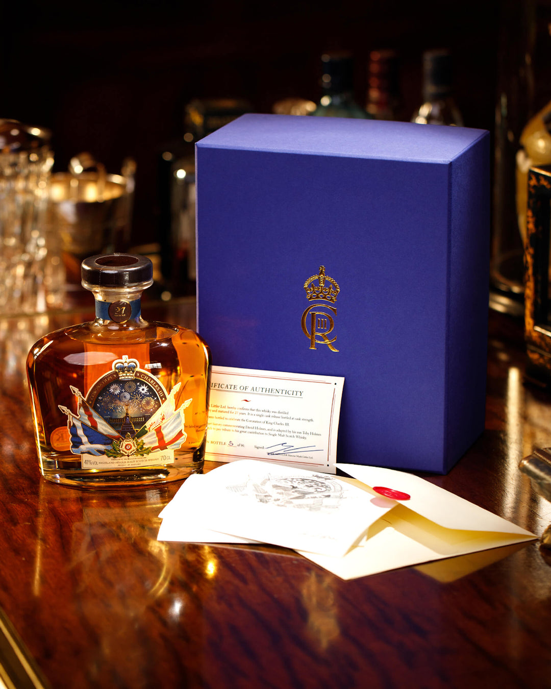 image of the macallan 27 year old coronation reserve