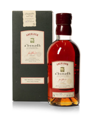 Aberlour A'Bunadh 66 Bottle Vertical