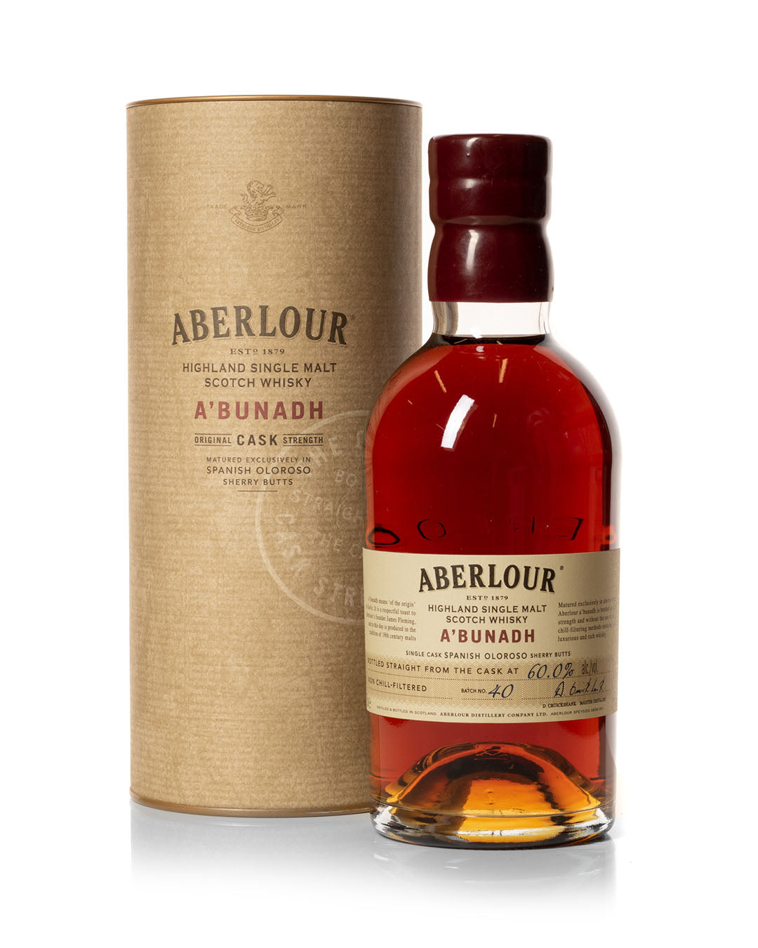 Aberlour A'Bunadh 66 Bottle Vertical