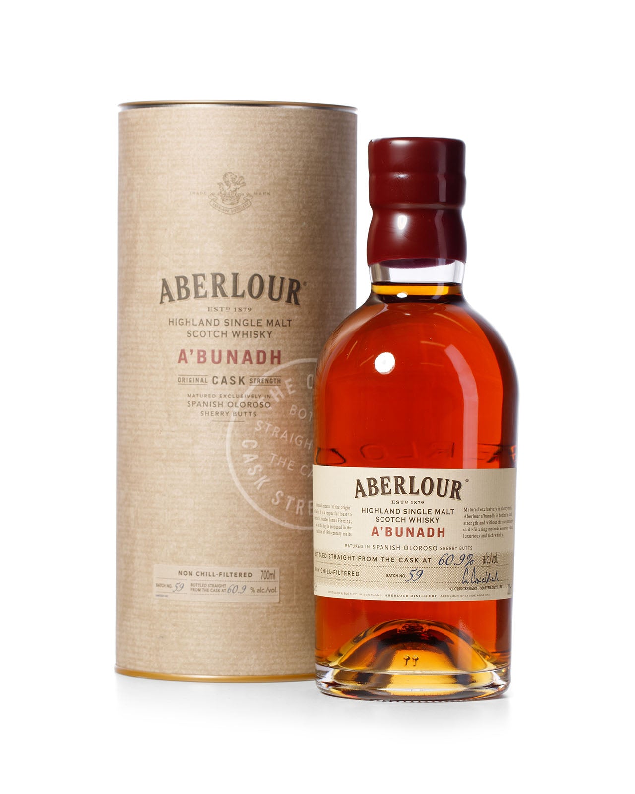 Aberlour A'bunadh Batch 59 With Original Tube – Mark Littler