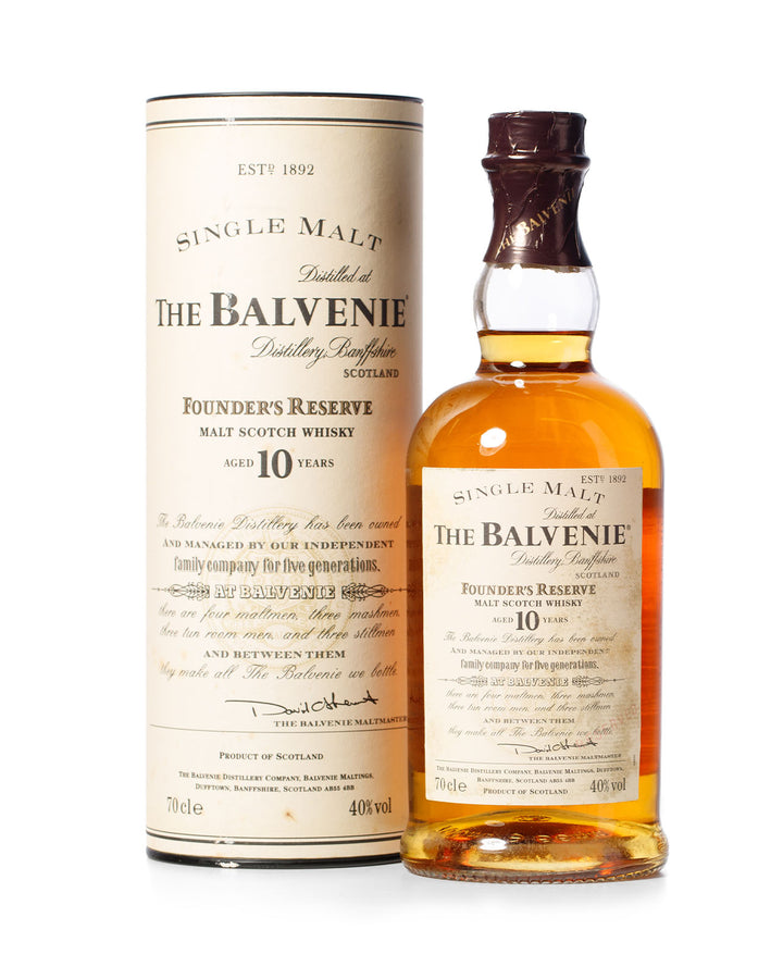 Balvenie 10 年创始人珍藏干邑风格瓶