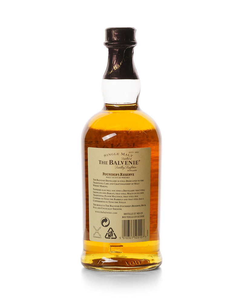 Balvenie 10 Year Old Founders Reserve With Original Tube