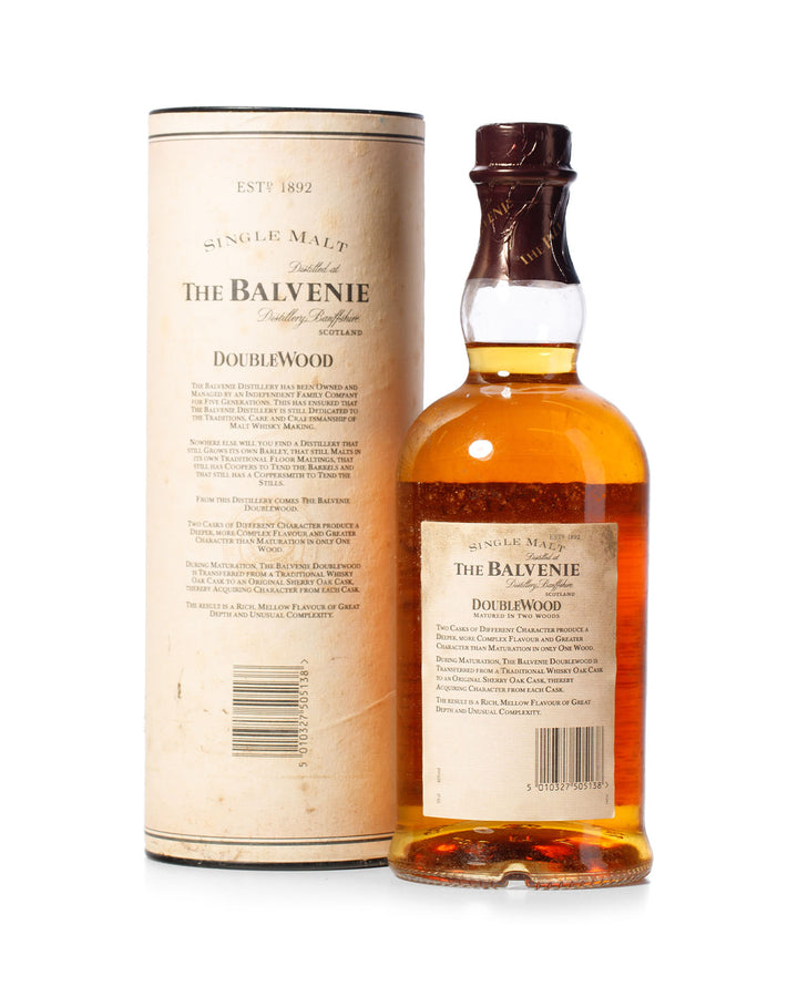 Balvenie 12 Year Old Doublewood With Original Tube