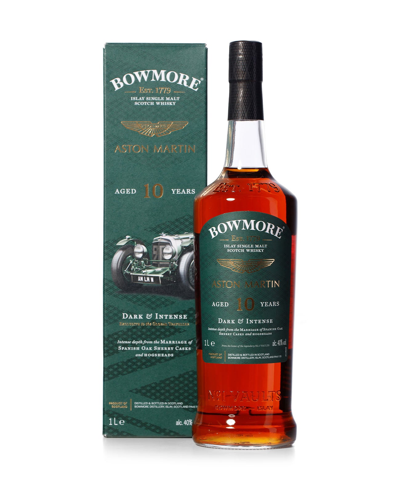 Bowmore Aston Martin 1-6 Vertical With Original Boxes – Mark Littler