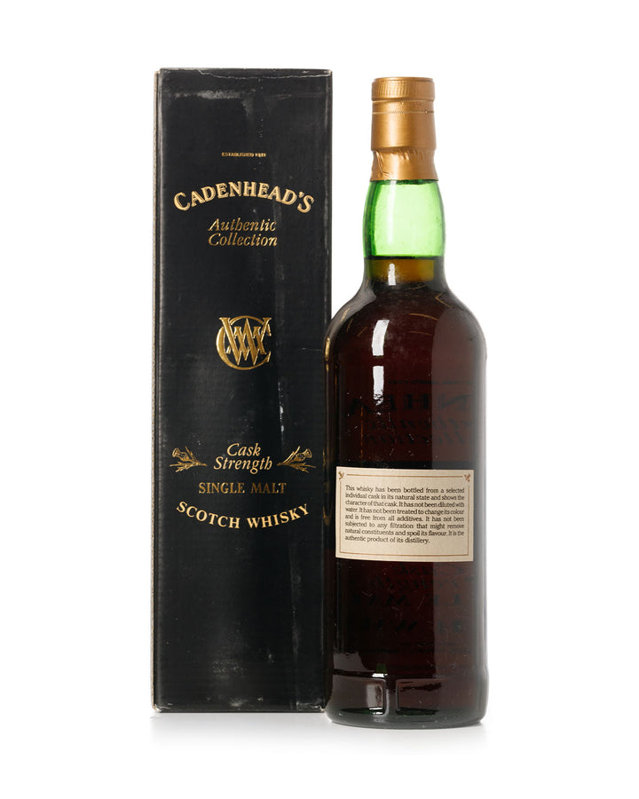 Benriach-Glenlivet 1978 17 Year Old Cadenheads Bottled 1995 With Original Box