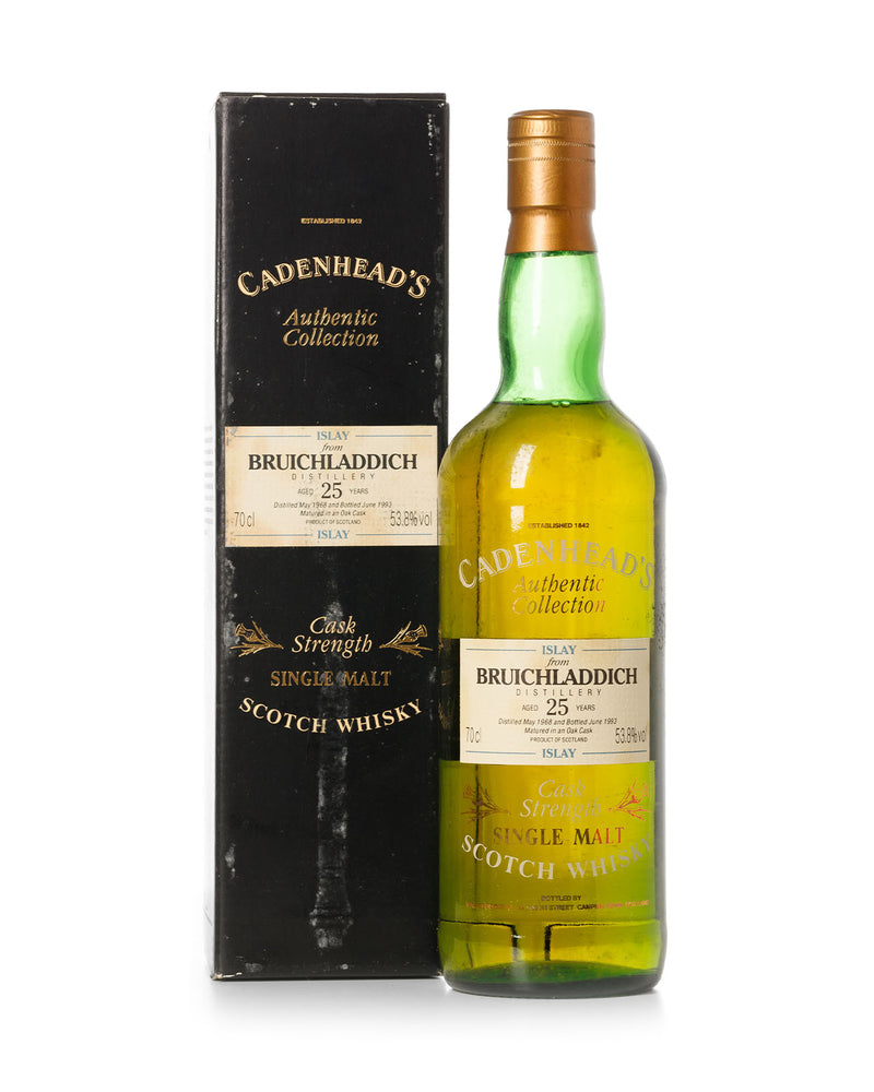 Bruichladdich 1968 25 Year Old Cadenhead&