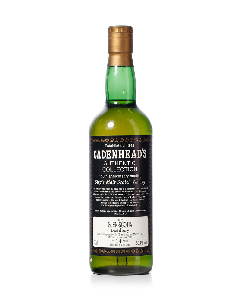Glen Scotia 1977 14 Year Old Cadenhead&